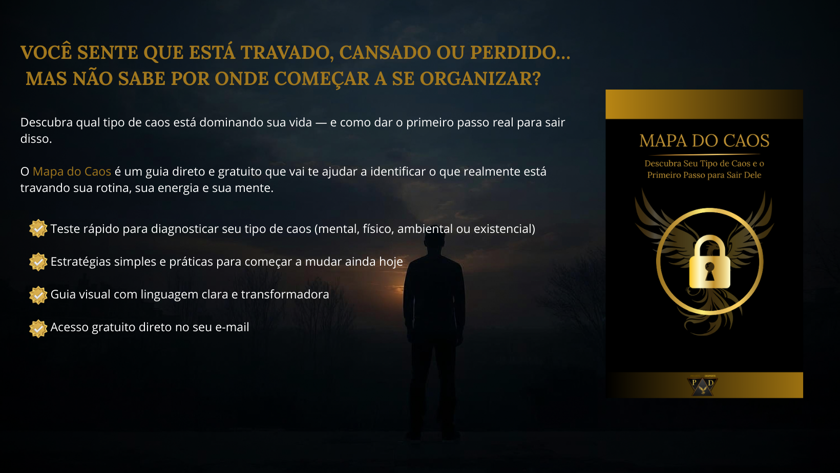 capa da página, com informações do conteúdo.