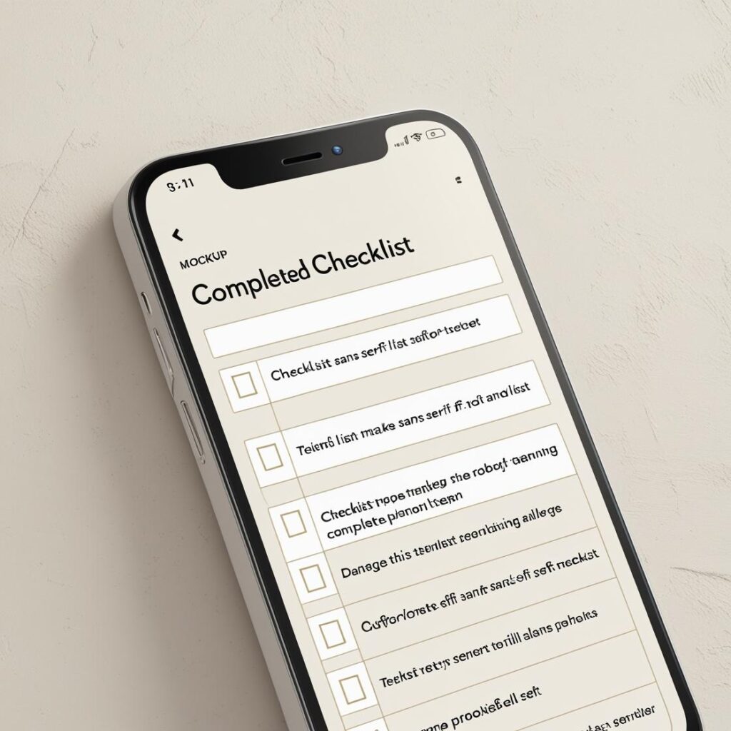 checklist produtividade caos guia	